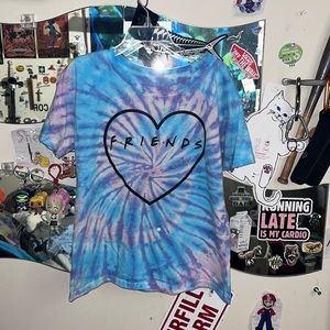 Size small Tie Dye Friends  shirt good condition